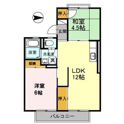 エルハイツイイダの物件間取画像